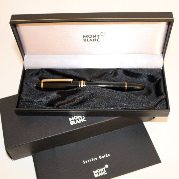 Montblanc Meisterstück Gold-Coated LeGrand Rollerball Pen, Black - Picture 5 of 7